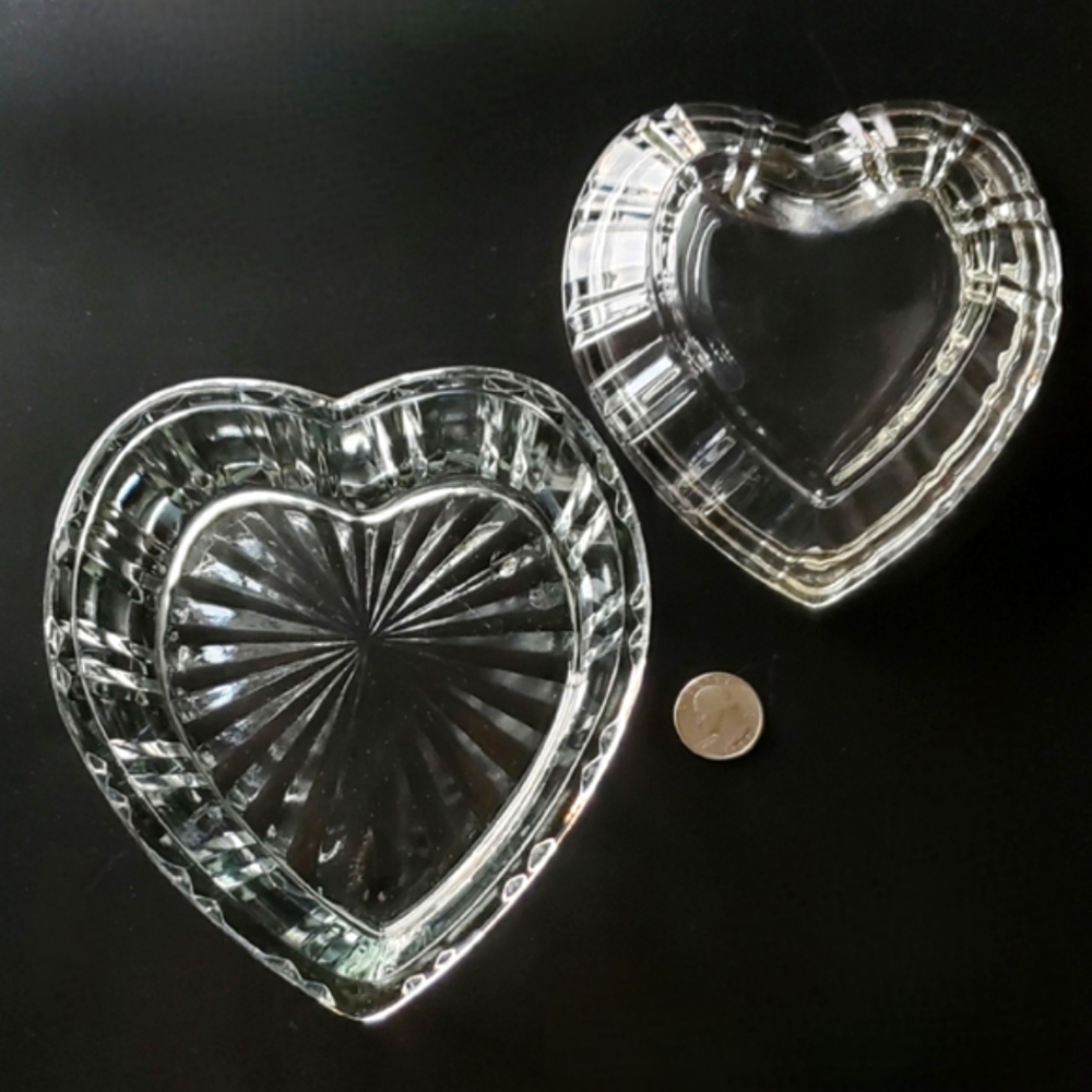 Vntg Homeco❤️ Heart 💙 Shaped 💜Lidded 💛Chocolate Box, Candy Box, Trinket...